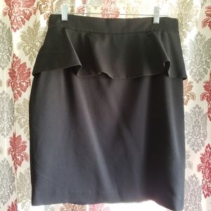 Peplum skirt